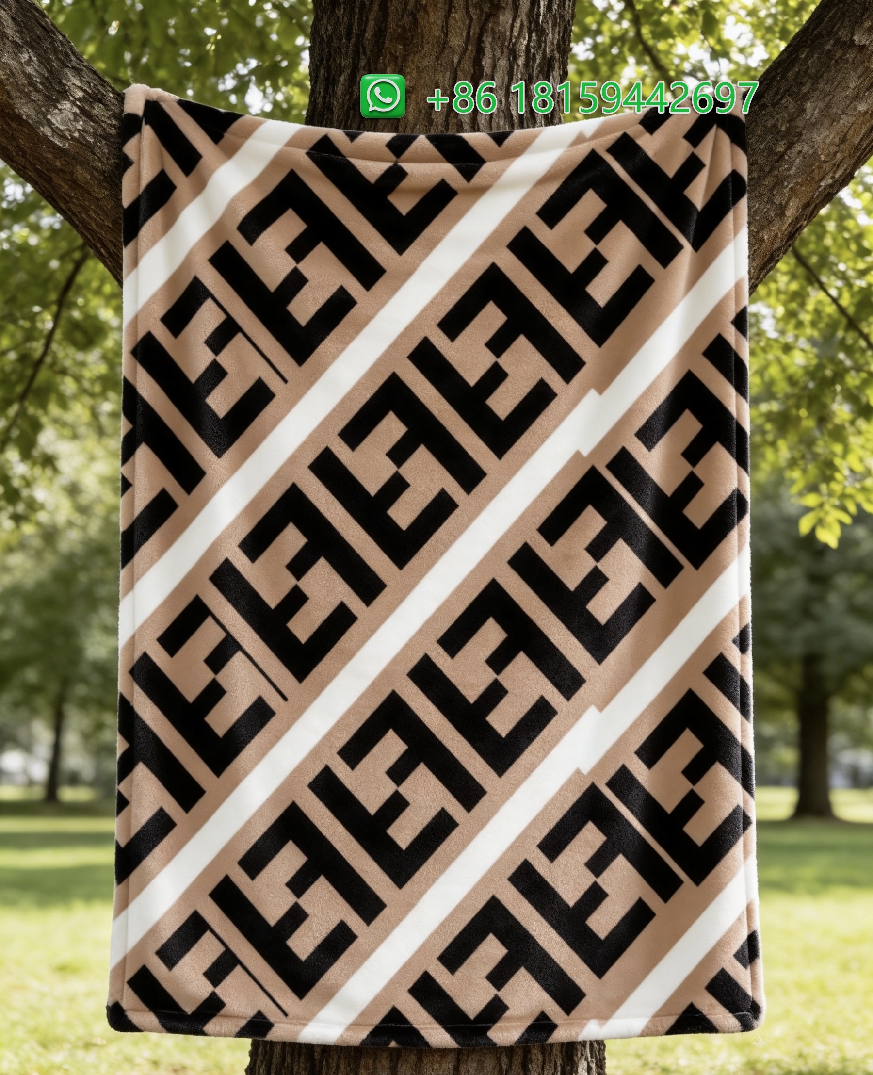 Fendi Throw Blankets